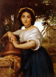 若いローマ水運送人